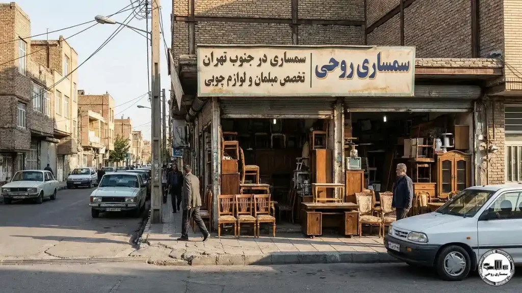 سمساری در جنوب تهران