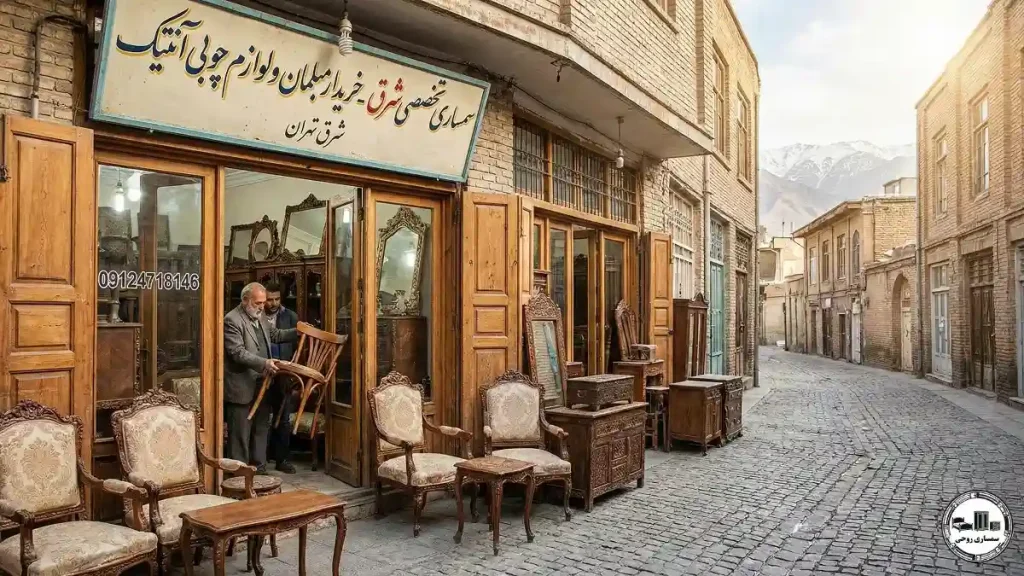 سمساری در شرق تهران با خدمات خرید مبلمان