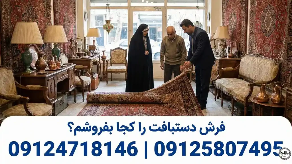 فرش دستبافت را کجا بفروشم