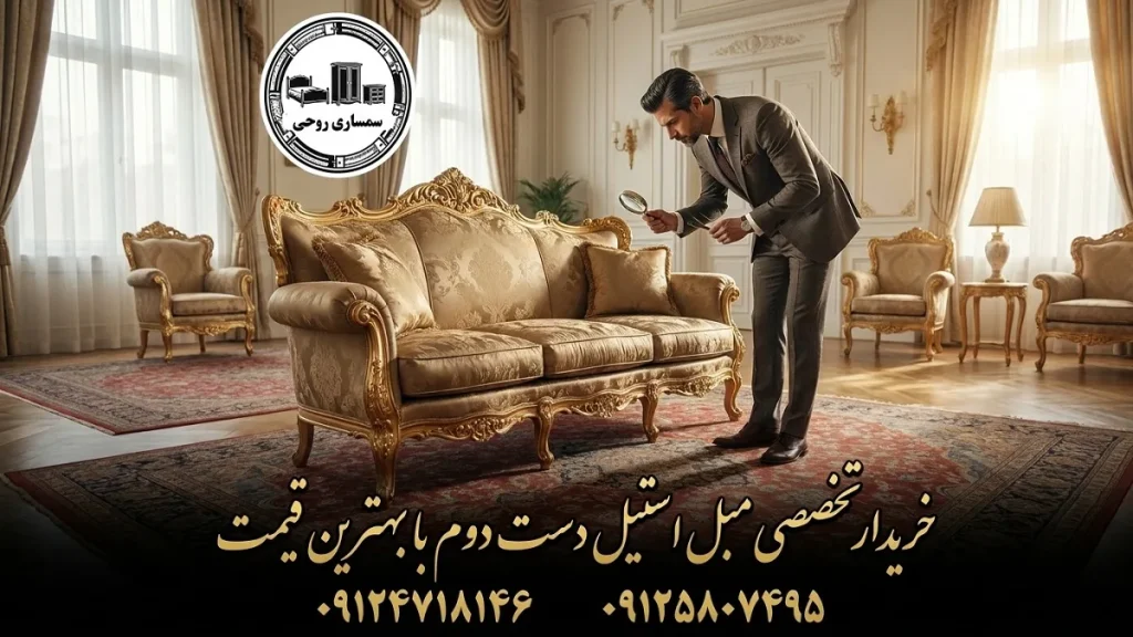 خریدار مبل استیل دست دوم